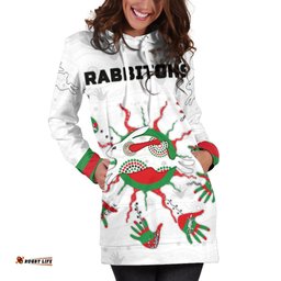 Rabbitohs Indigenous Hoodie Dress Animals Aboriginal