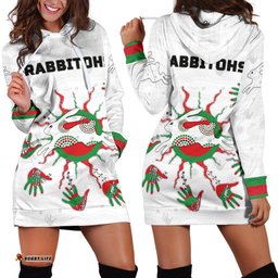 Rabbitohs Indigenous Hoodie Dress Animals Aboriginal