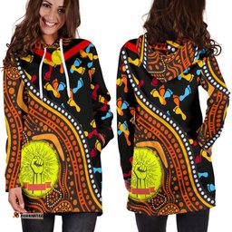 Hoodie Dresses Aboriginal Style & Flag, Dot Painting