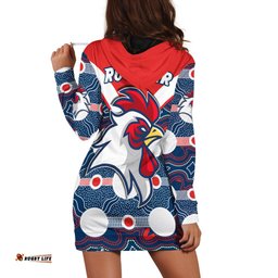 Roosters Hoodie Dress Sydney Indigenous