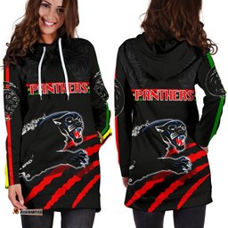Panthers Women's Hoodie Dress Claws