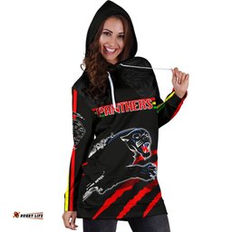 Panthers Women's Hoodie Dress Claws