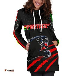 Panthers Women's Hoodie Dress Claws