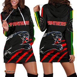 Panthers Women's Hoodie Dress Claws