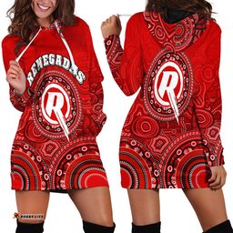 Melbourne Renegades Indigenous Aboriginal Arts Hoodie Dress