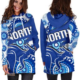 Melbourne Women Hoodie Dress North Aboriginal