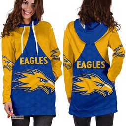 Eagles Hoodie Dress West Coast For Women Royal Blue