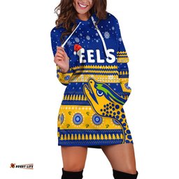 Eels Unique Hoodie Dress Merry Christmas Parramatta