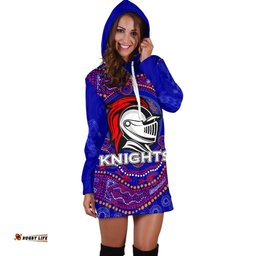 Knights Women Hoodie Dress Aboriginal
