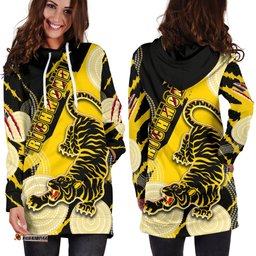 Richmond Women Hoodie Dress Power Tigers Indigenous