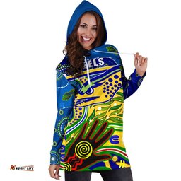 Eels Naidoc Special Women Hoodie Dress