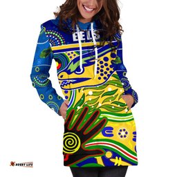 Eels Naidoc Special Women Hoodie Dress
