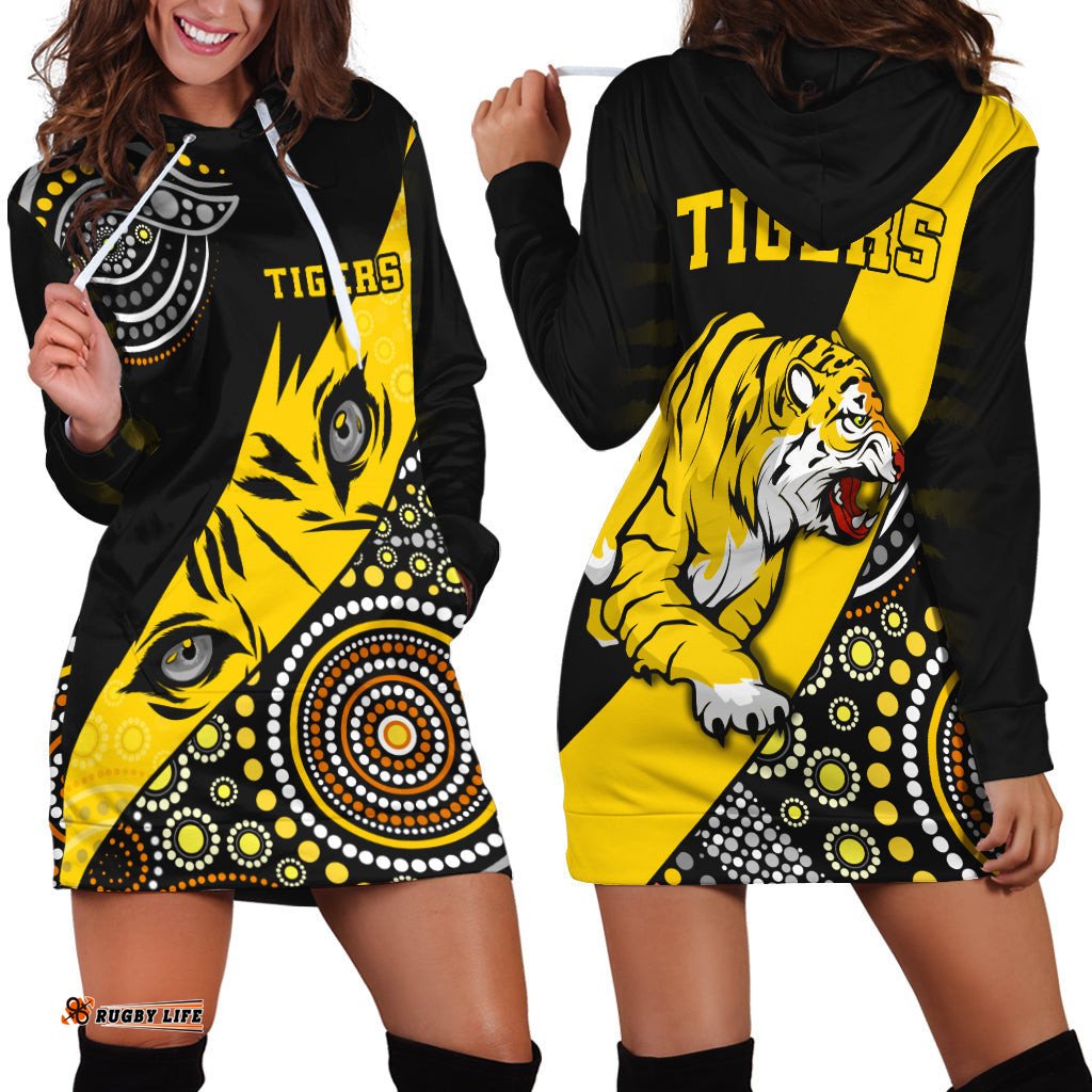 Richmond Indigenous Hoodie Dress Tigers Football