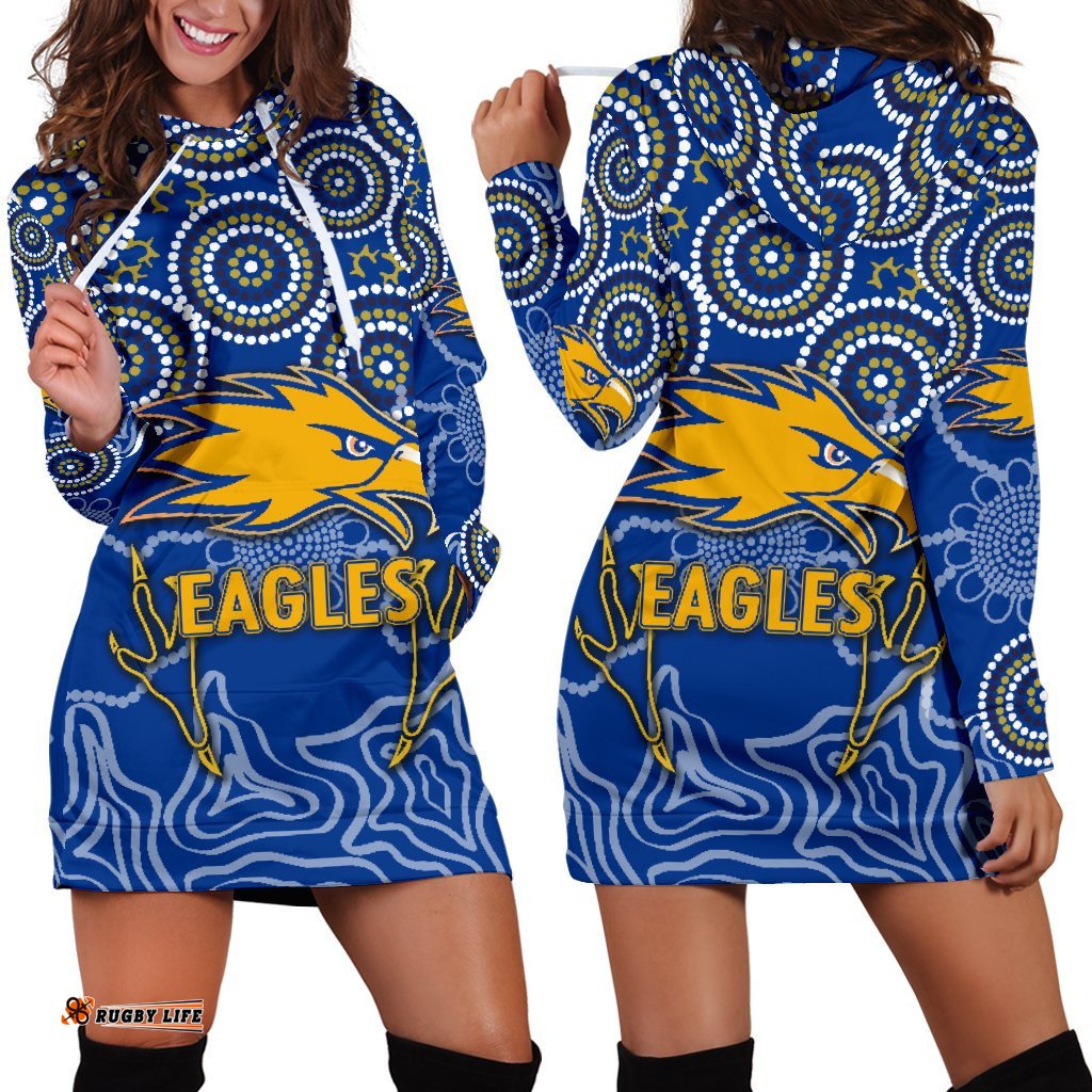 Eagles Indigenous Hoodie Dress West Coast