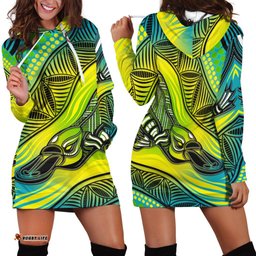 Hoodie Dress Aboriginal Platypus