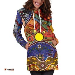 Hoodie Dresses- Shaman People and Animals