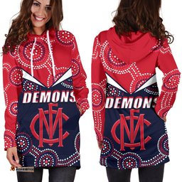 Demons Indigenous Hoodie Dress Melbourne Fancy