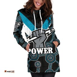 Port Adelaide Hoodie Dress Power