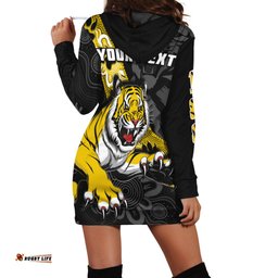 Custom Personalised Richmond Football Hoodie Dress Tigers 1885 Indigenous Basic Style