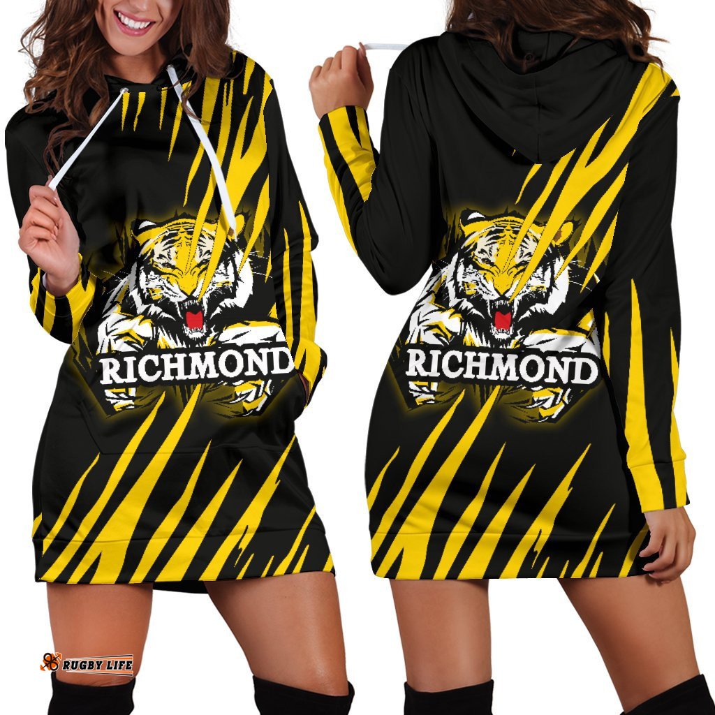 Richmond Tigers Women's Hoodie Dress
