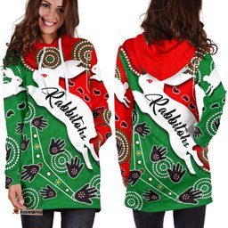 Rabbitohs Forever Hoodie Dress Indigenous