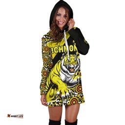 Richmond Women Hoodie Dress Indigenous Tigers