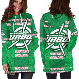 Manawatu Turbos Women Hoodie Dress Maori Vibes
