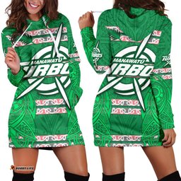 Manawatu Turbos Women Hoodie Dress Maori Vibes