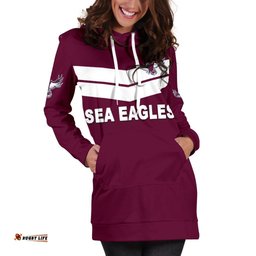 Warringah Women's Hoodie Dress Sea Eagles Original