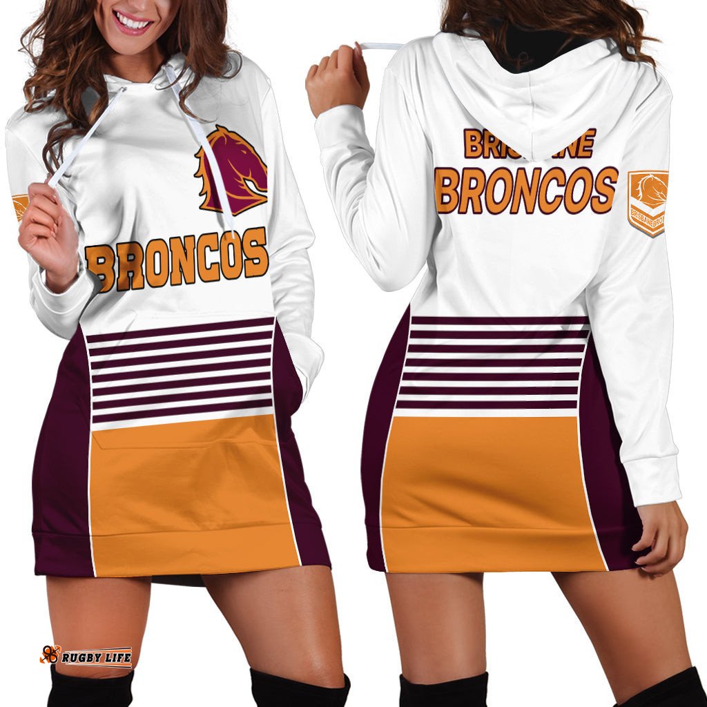 Brisbane Broncos NRL Hoodie Dress No2