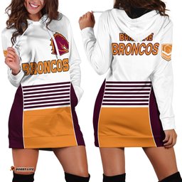 Brisbane Broncos NRL Hoodie Dress No2
