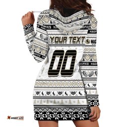 Personalized Magpies Football Xmas Hoodie Dress Australia AFL Mascot
