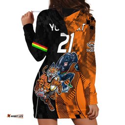 Custom NRL Tigers Combine Panthers Rugby Hoodie Dress Sporty Style
