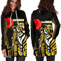 Richmond Premier Women's Hoodie Dress Tiger And Soldiers