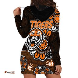 NRL Wests Tigers Rugby Founded 1999 Aboriginal Hoodie Dress