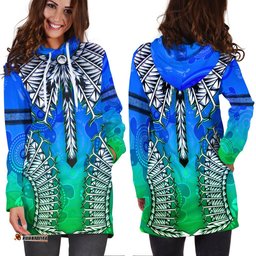 Hoodie Dress Turtle With Dhari Mask Ver 02