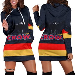 Adelaide Women Hoodie Dress Original Crows