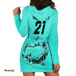 Matildas Til Its Done Custom Hoodie Dress Australia Womens Soccer Turquoise Style