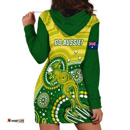 Australia Cricket Hoodie Dress Aboriginal Go Champions World Cup