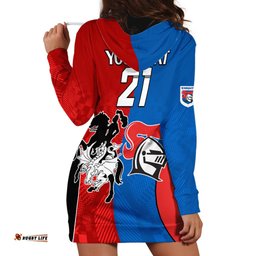 NRL Dragons and Knights Sporty Style Hoodie Dress
