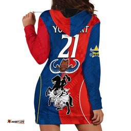 Custom NRL Cowboys Combine Dragon Rugby Hoodie Dress Sporty Style