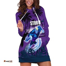NRL Storm Hoodie Dress Summer Vibe Style