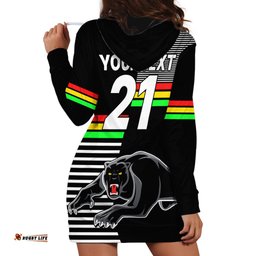 Custom Text And Number Penrith Panthers Rugby Hoodie Dress Proud The Panthers Comeback