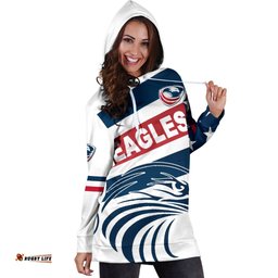 USA Rugby Women's Hoodie Dress Eagles Original Style