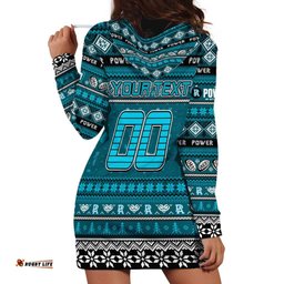 Personalized Power Football Xmas Hoodie Dress Australia AFL Mascot