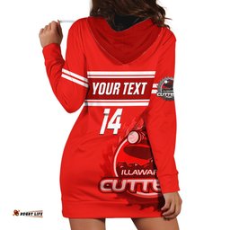 Personalised Australia Rugby Hoodie Dress Illawarra Cutters Sporty Style