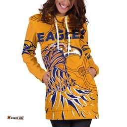West Coast Hoodie Dress Eagles Indigenous