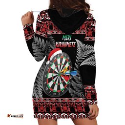 All I Want For Christmas Is Darts New Zealand Hoodie Dress