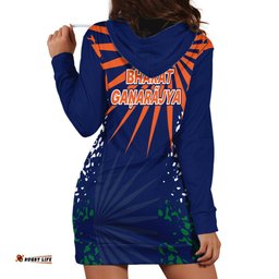 India Cricket Hoodie Dress Bharat Simple Flag Style