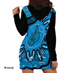 Australia Diabetes Awareness Month Hoodie Dress Be Strong And Fight On Aboriginal Art